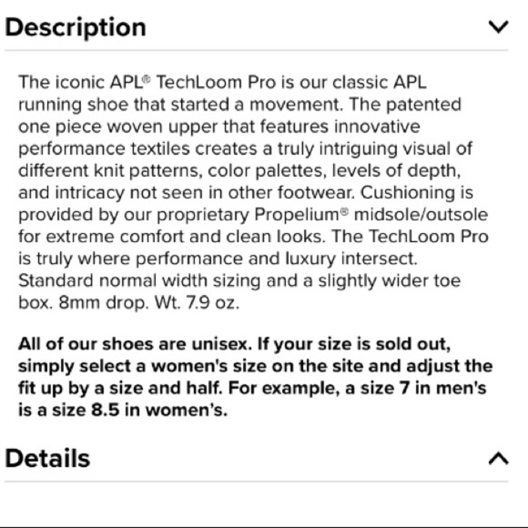 NIB*APL Techloom PRO*US 9 & 9.5***$165 - Picture 6 of 6